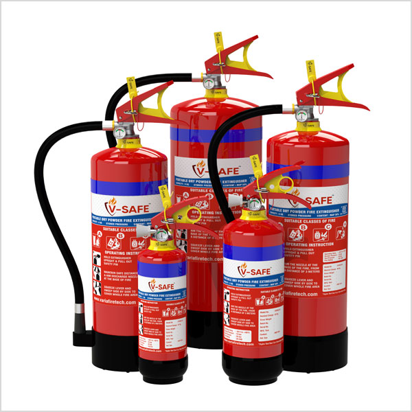 Portable Dry Powder Fire Extinguisher - ABC Stored Pressure Type