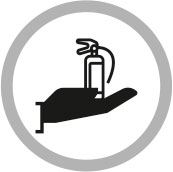 Wheeled Water Fire Extinguisher - Cartridge Pressure Type