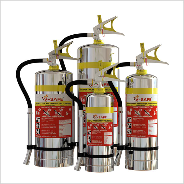 Portable Wet Chemical Fire Extinguisher - Stored Pressure Type