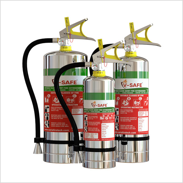 Portable Clean Agent Fire Extinguisher 