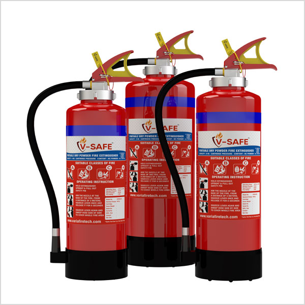Portable Dry Powder Fire Extinguisher