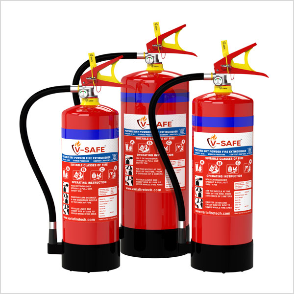 Portable Dry Powder Fire Extinguisher