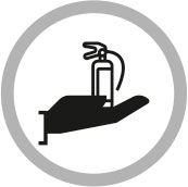 Portable Foam Base Fire Extinguisher - Cartridge Pressure Type